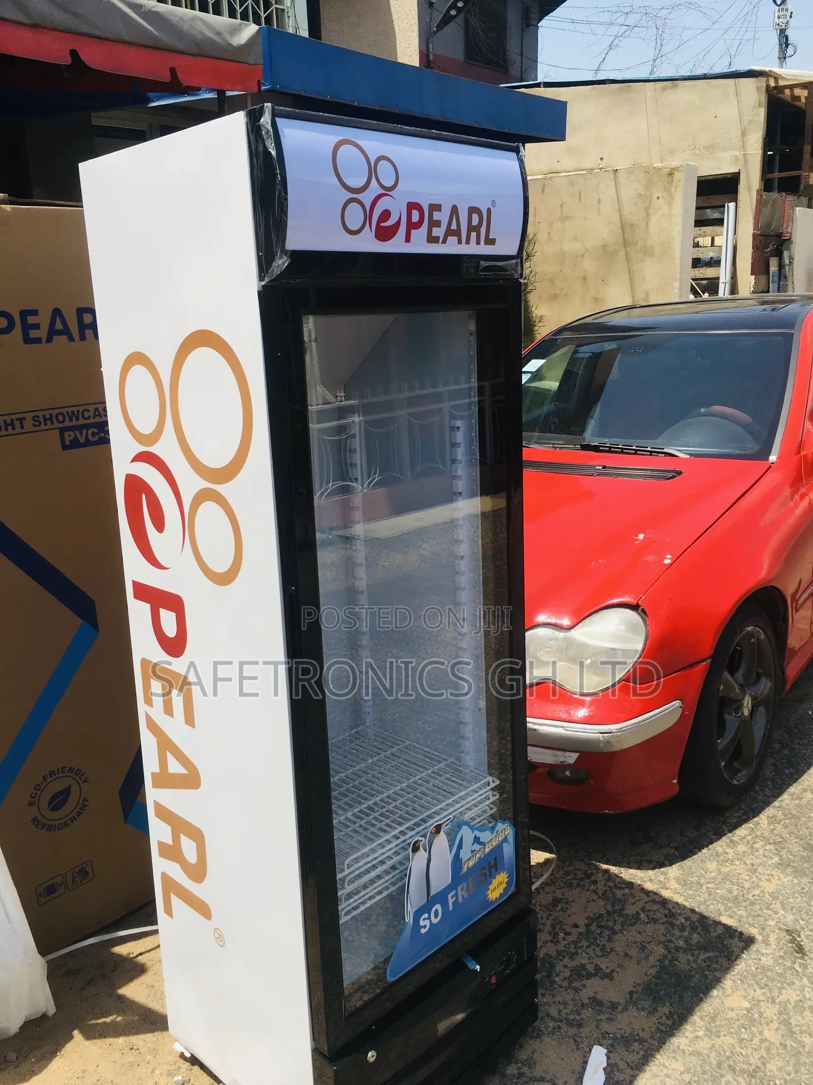 Pearl PVC46 , 318 Litres Single Door Display Fridge