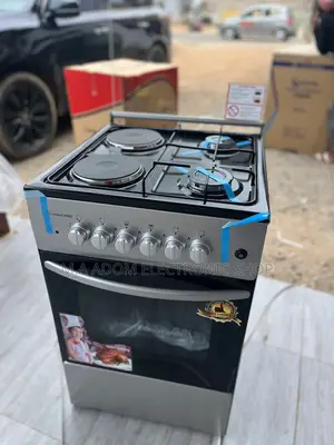 With Grill Volcano 4B (2x2) Gas Cooker