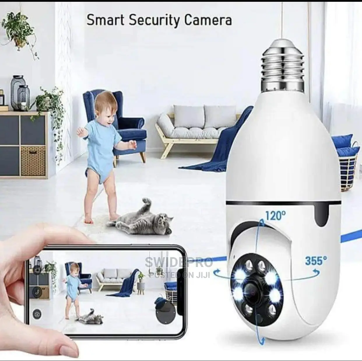 CCTV Camera Bulb With Hd View