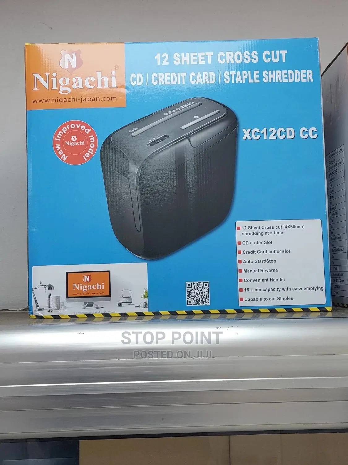 Paper Shredder 12 Sheets Crosscut