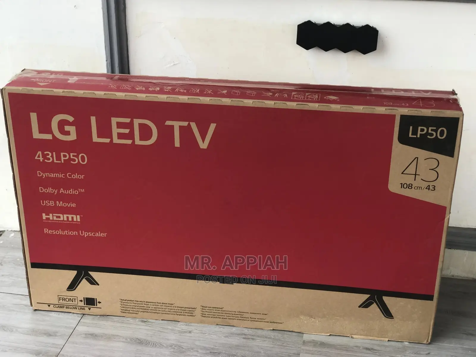 Brand New 43 Inch LG Television 43lp5000pta.