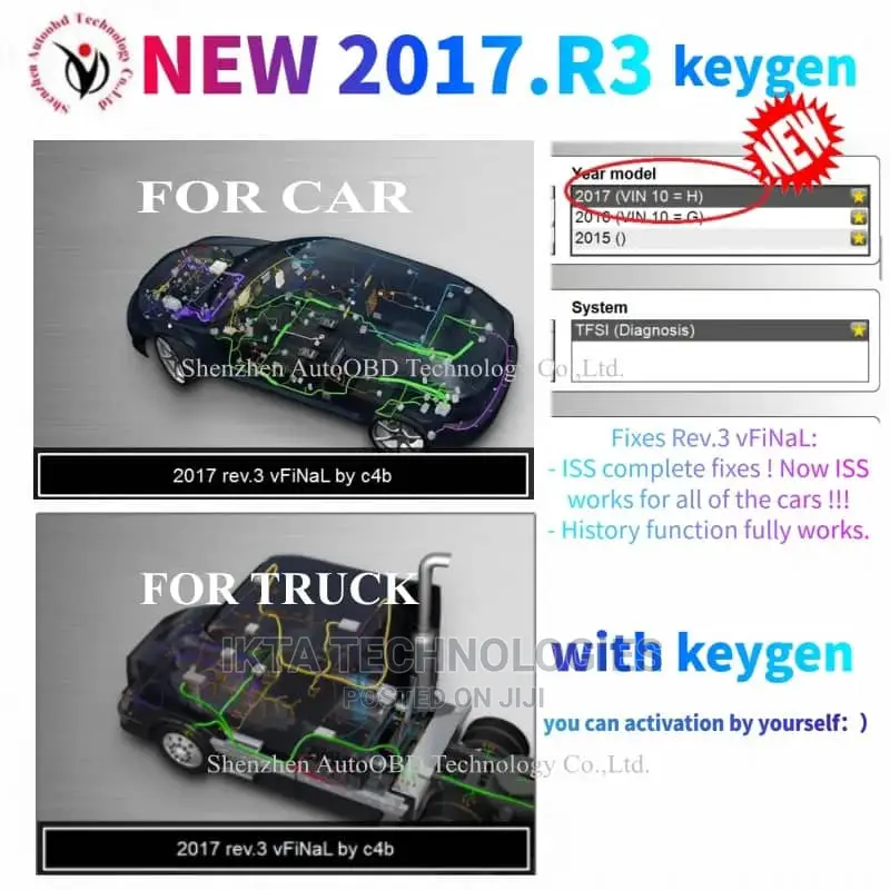 Autocom/Delhi 2021 | Car Diagnostic Software | Full License
