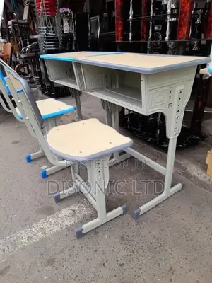 Height Adjustable School Children Studies Table and Chair