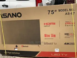 Quality Asano Tv,75inches.
