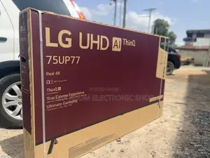 Lg 75” Tv With Magic Remote Plus Free Lg Sound Bar