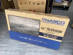 NAS-H43FB 43′′ LED Digital Satellite TV.