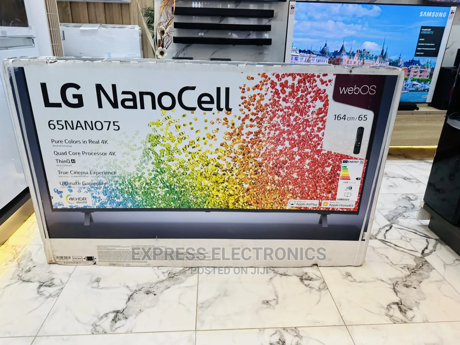 Adaptive Sound Quality UHD Smart 65”Nano75 Nanocell Tv