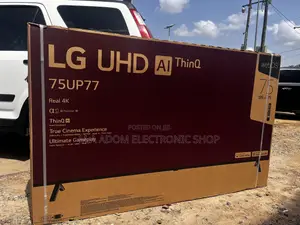 Plus Free Delivery Within Accra Lg 75” UHD Led Tv