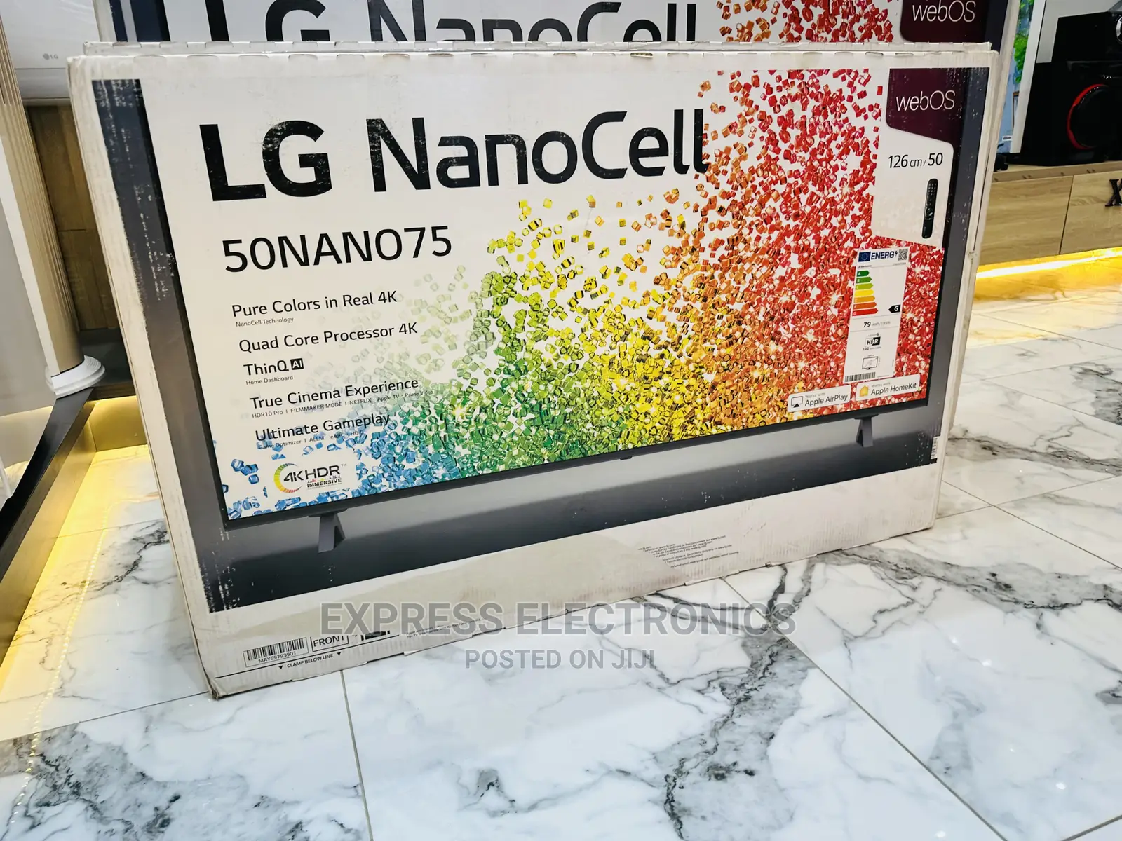 UHD Smart Nano75 50”Tv LG
