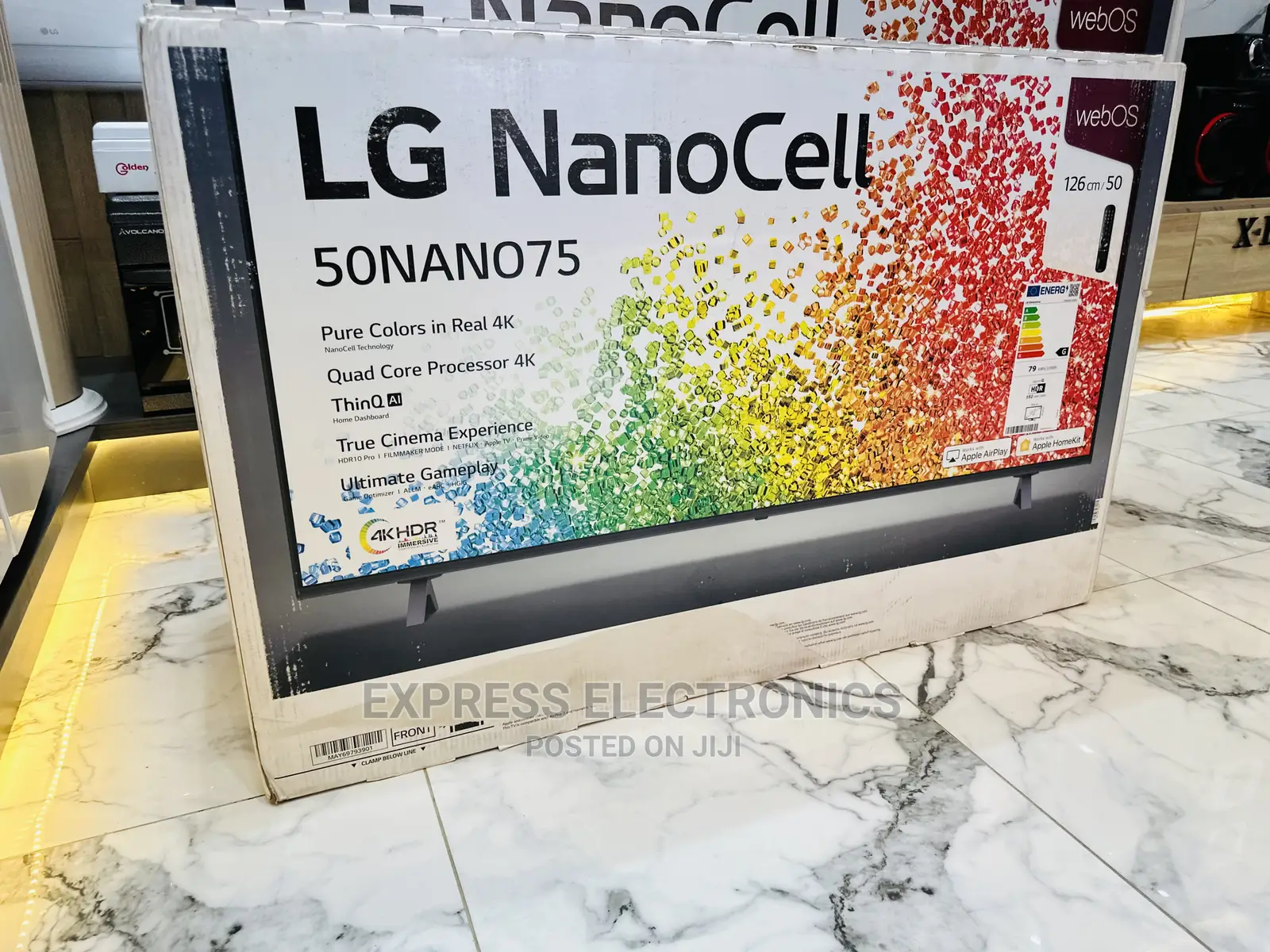UHD Smart Nano75 50”Tv LG