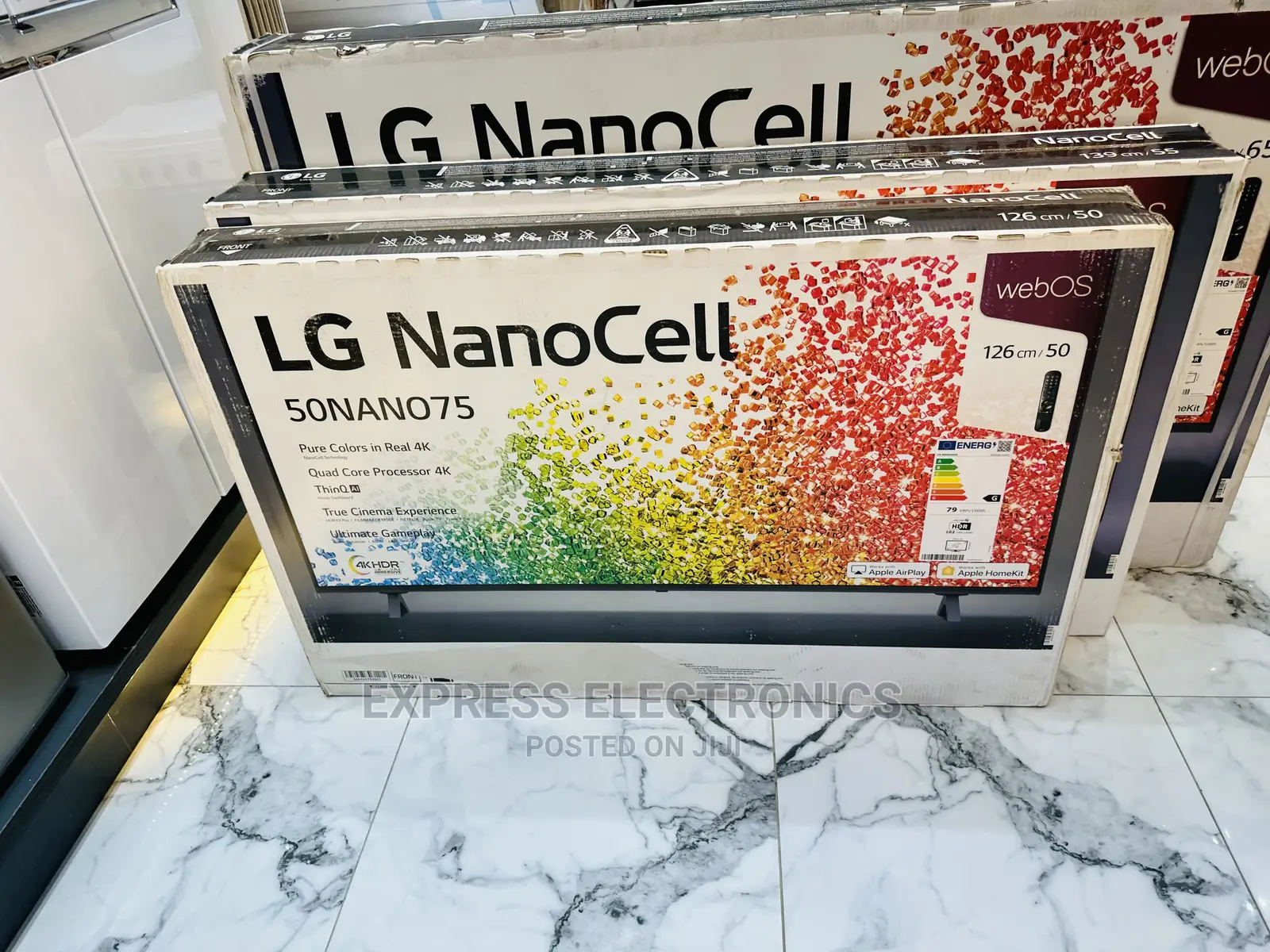 Adaptive Sound Effects UHD Nanocell 50”Nano75 Tv LG