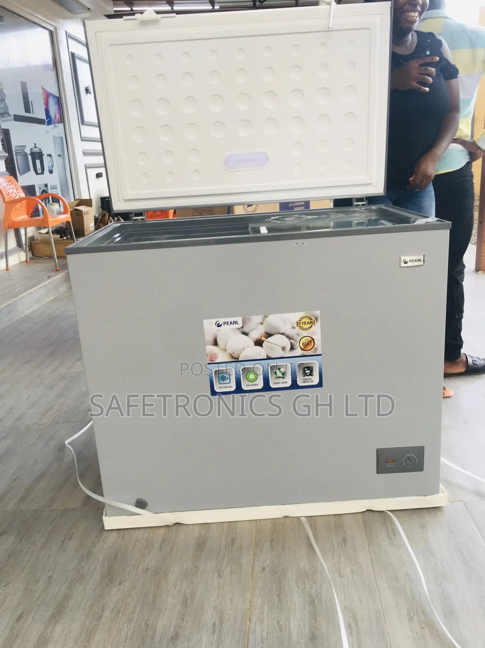 Pearl 316liters Single Door Chest Freezer PCF-380