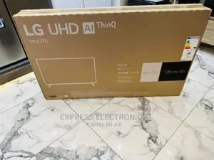 Smart Hub Sleek LG UHD Tv Uq75 55”