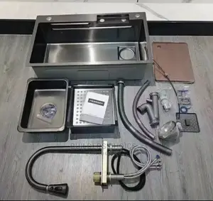 Single Bowl_ Kitchen Sink Complete