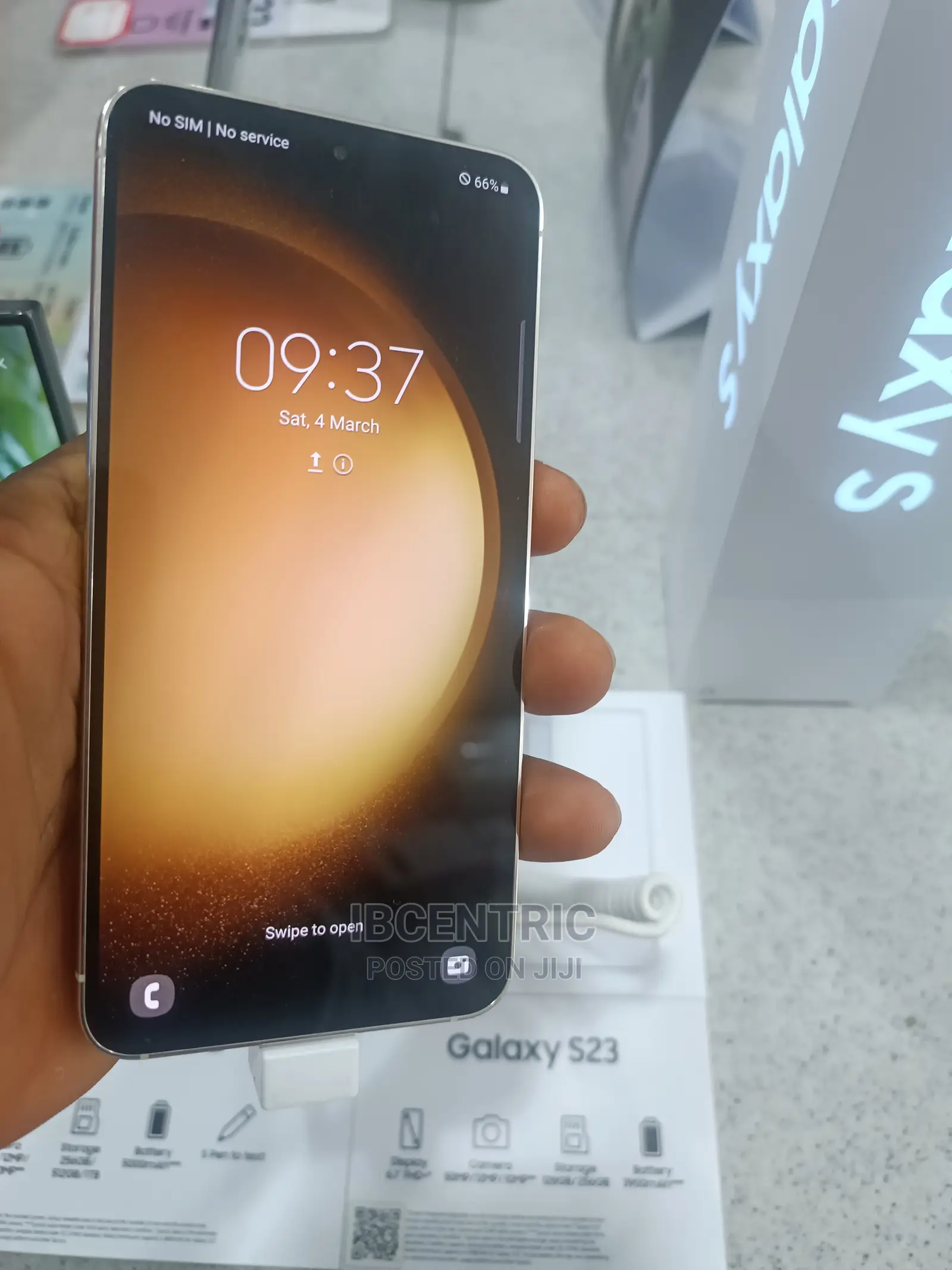 New Samsung Galaxy S23 128 GB White