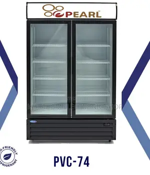 Pearl 568 Showcase Baverage Transparent Fridge