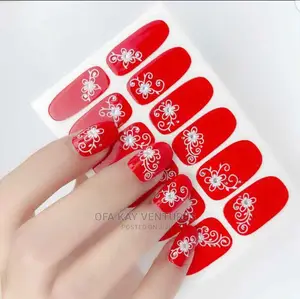Fake Nail Wraps Polish Stickers