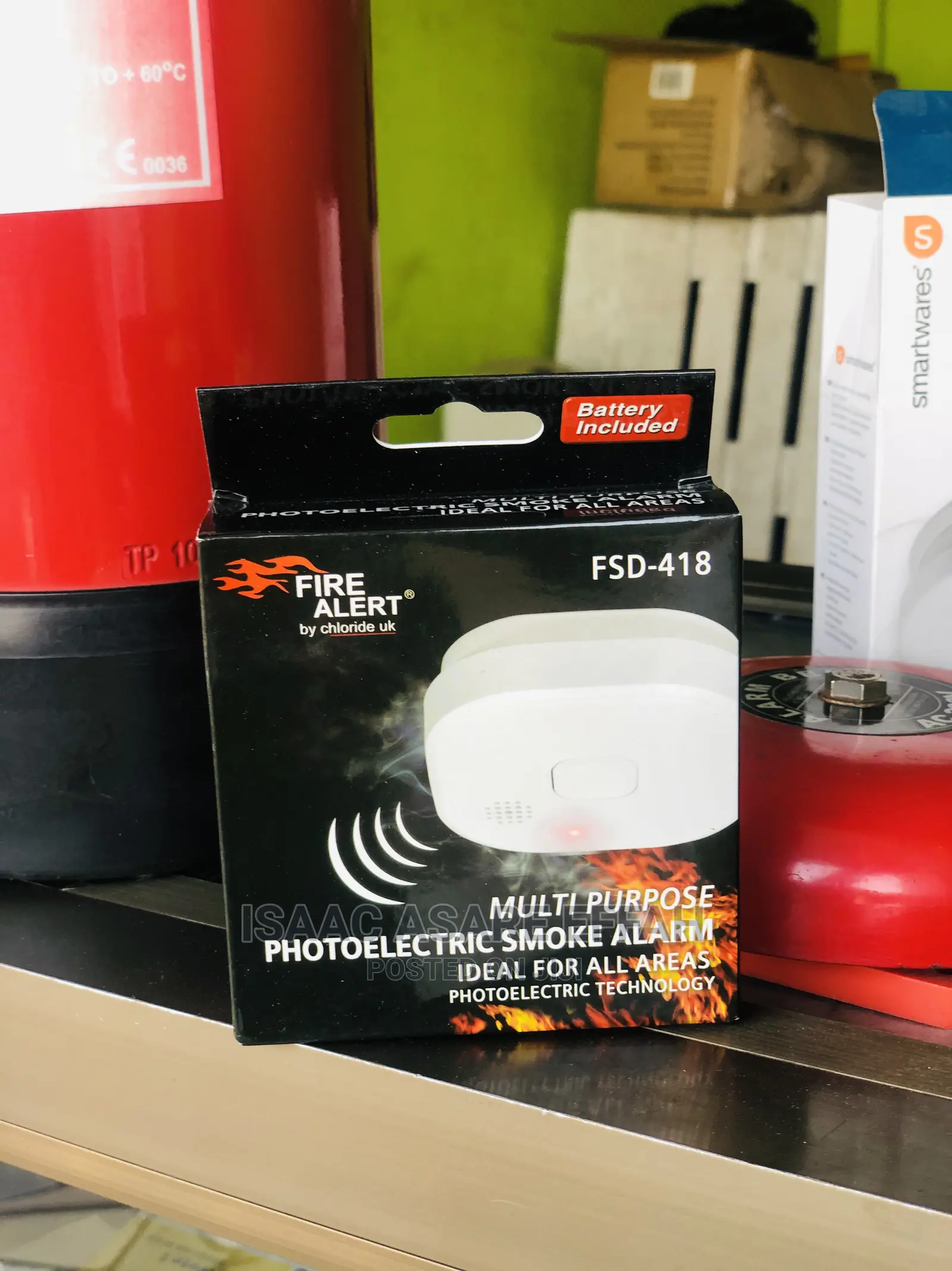 Photoelectric And Smartwares Smoke Detectors