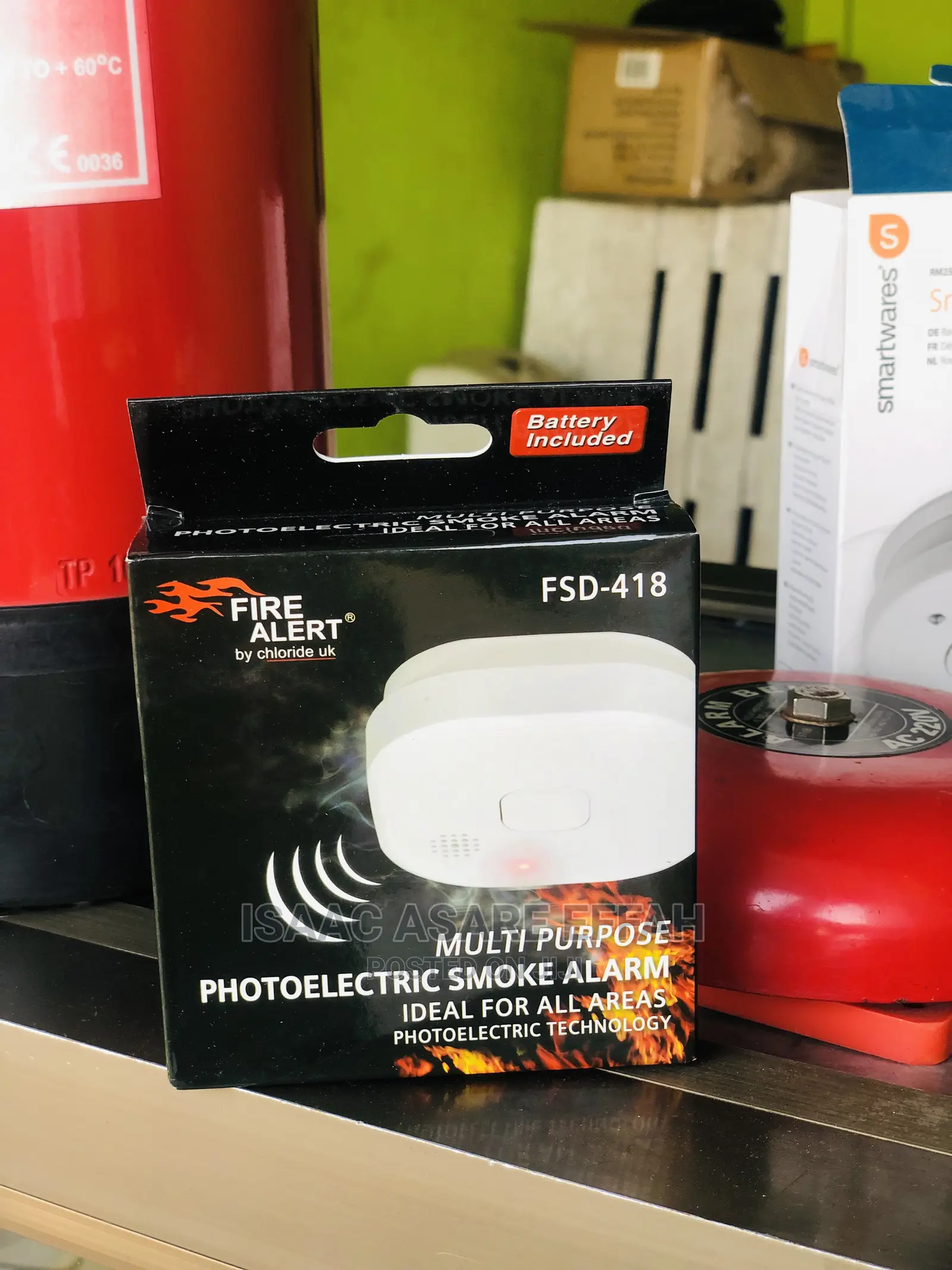 Photoelectric And Smartwares Smoke Detectors