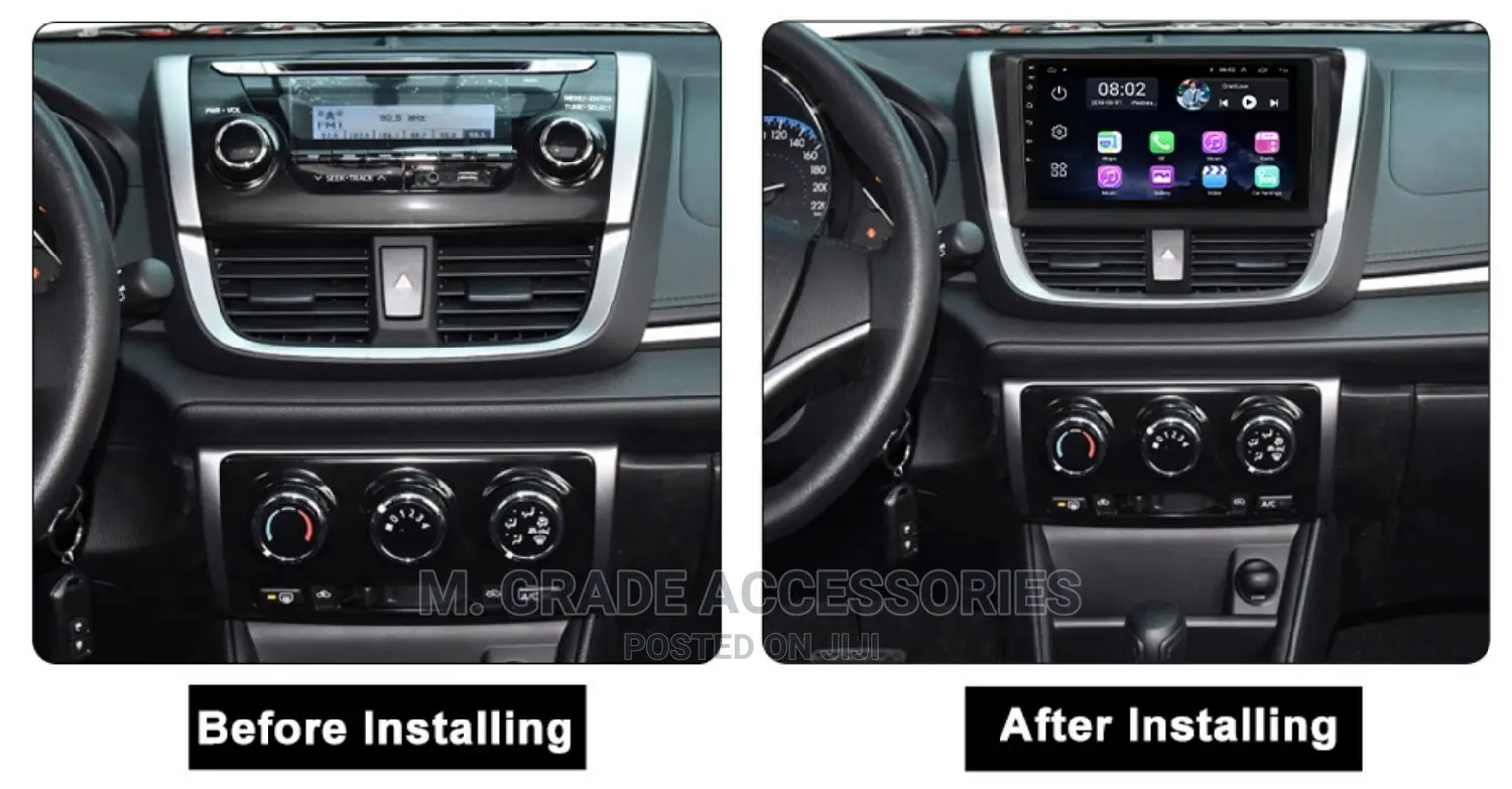 2017 2018 Yaris Vios Android Radio Carplay Android Auto