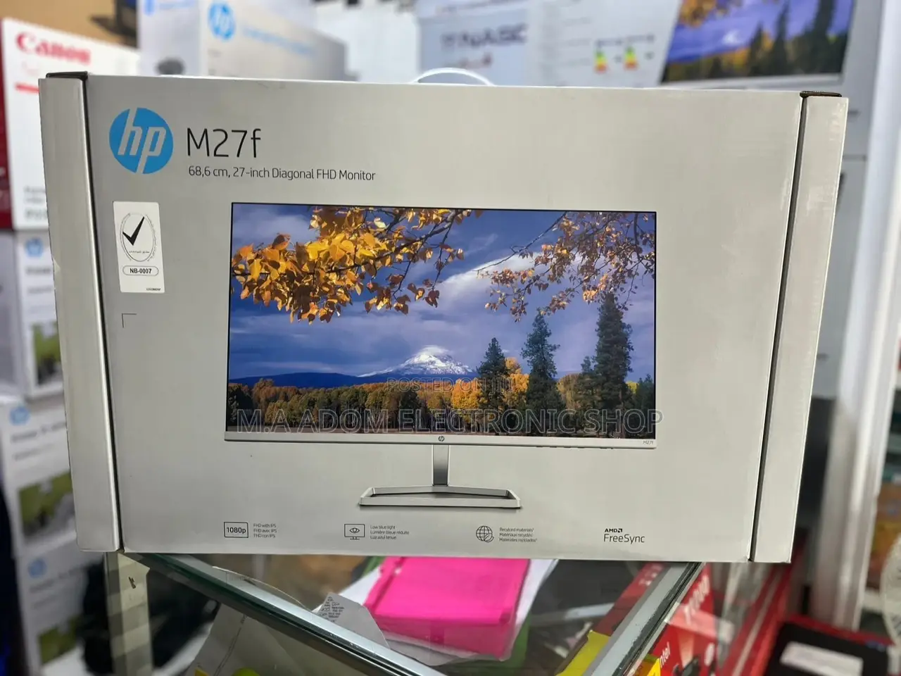 Clear View HP M27f FHD Monitor