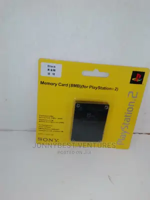 Original Ps2 8gb Memory Card