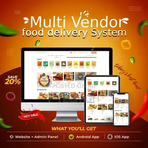 Restaurant Food Delivery Website With Admin Panel + App