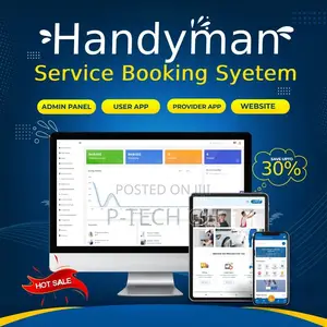 Home Service Booking Website With Admin Panel + App
