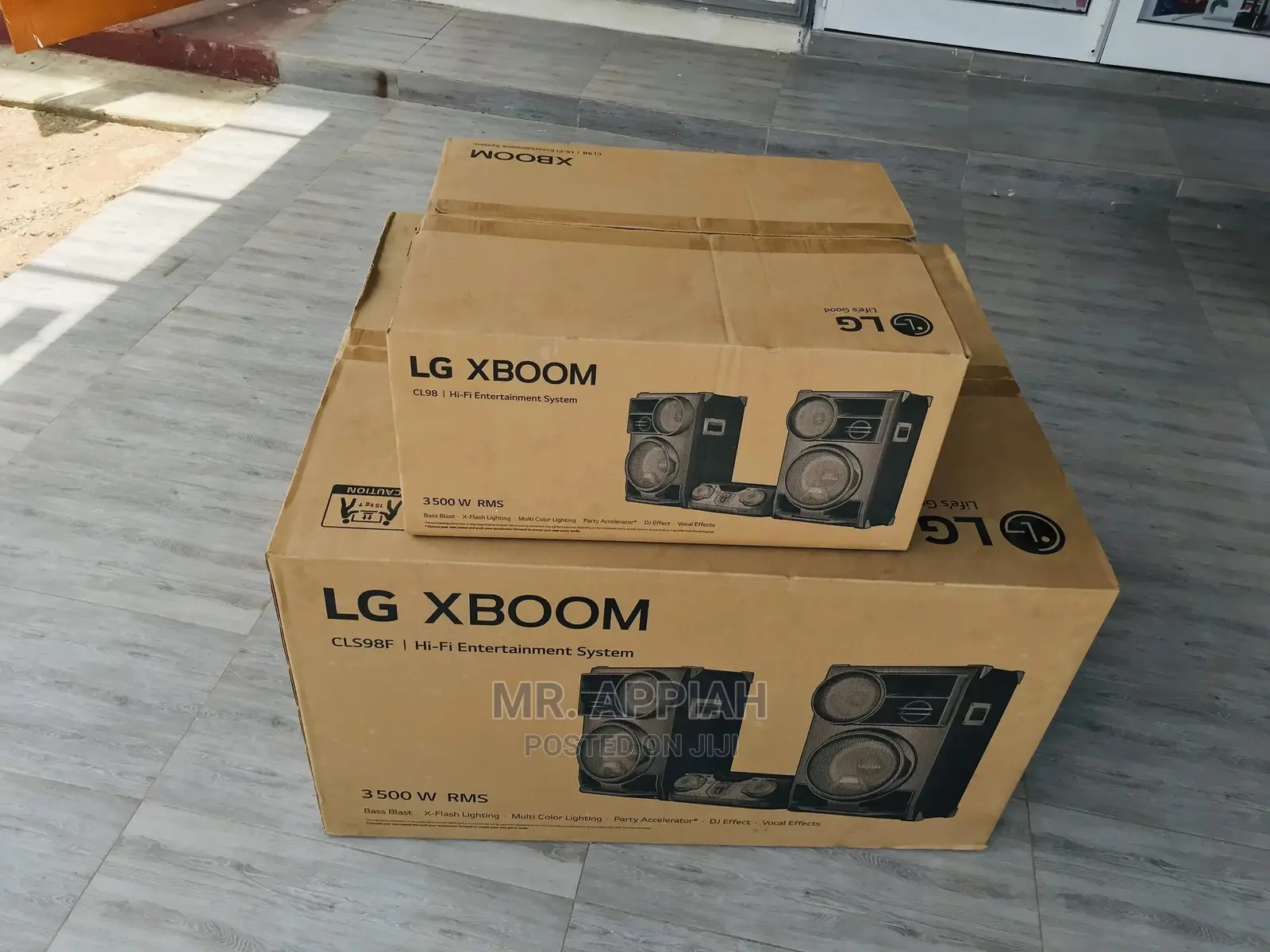 LG XBOOM CL98 | 3500W | With Color Lightning.