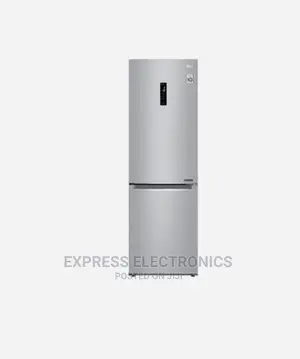 LG Bottom Freezer Refigerator 374L Silver Gc-B459nlhm.