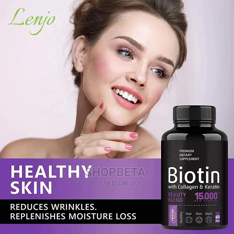 Biotin for Hair Skin and Nails
