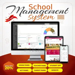 Advance School Management Website With Admin Panel + App