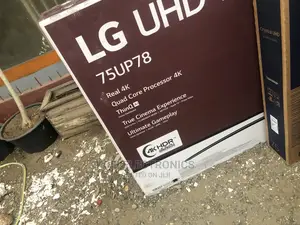 Stunning UHD 75" LG 75UP7 Bluetooth HDR Smart LED