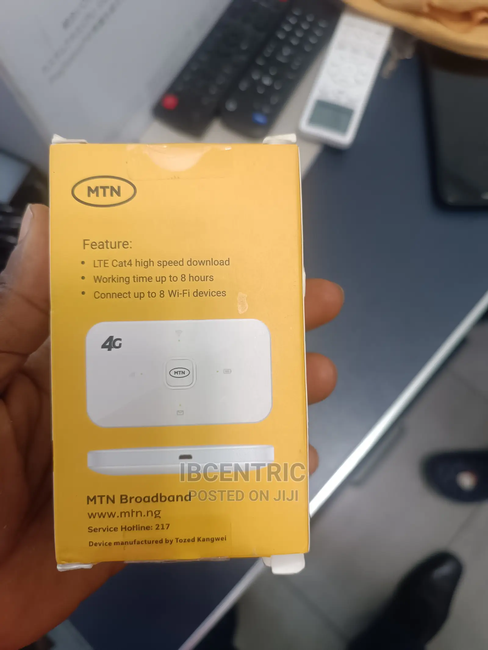 MTN Universal Broadband LTE Pocket Mifi