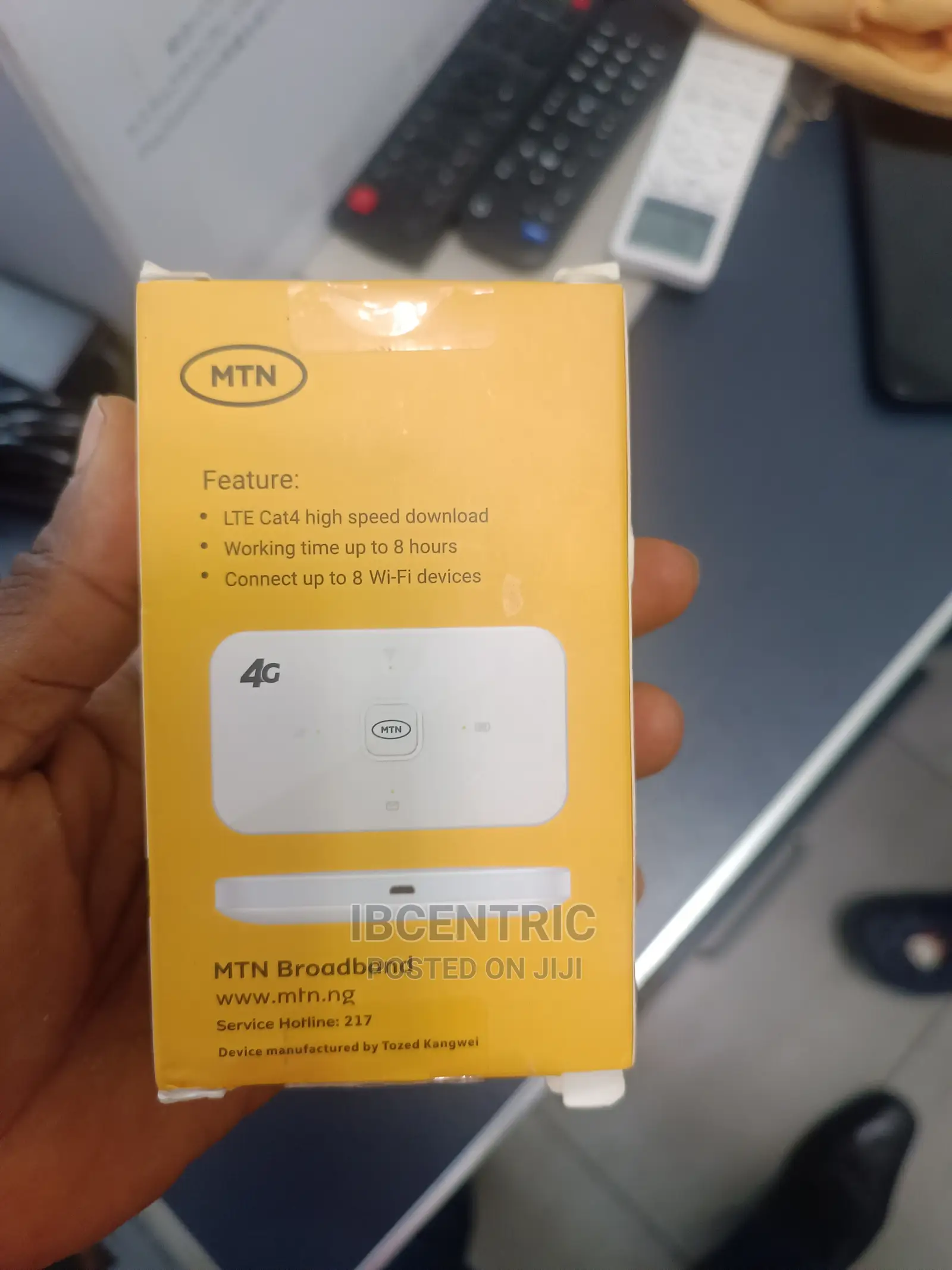 MTN Universal Broadband LTE Pocket Mifi
