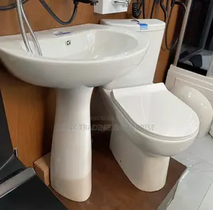Basin and Toilet Seat Bowl