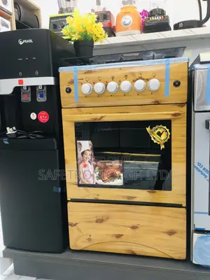 Light Wooden 4 Gas Burner 50×55 With Oven and Grill