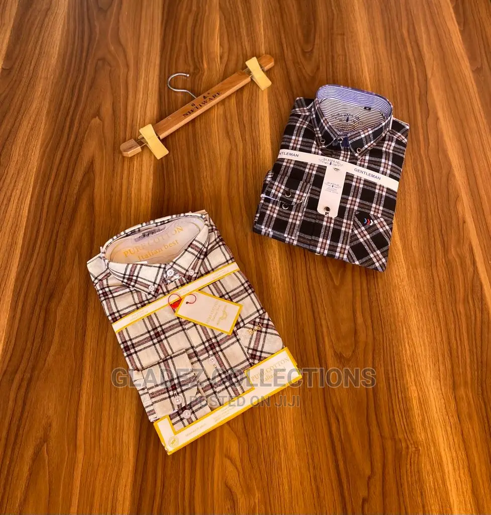 Gentleman,Excellence Zara Man Plaid Long Sleeves Shirt