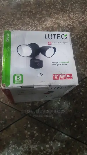 Lutec Draco LED Security Lights Motion Sensor Light Outdoor
