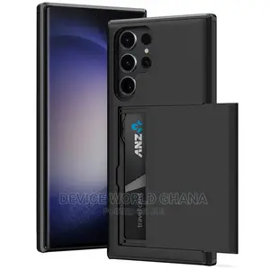 Armor Card Slid Case for Samsung S24ultra S23ultra S22ultra