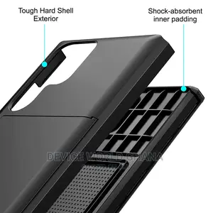 Armor Card Slid Case for Samsung S24ultra S23ultra S22ultra