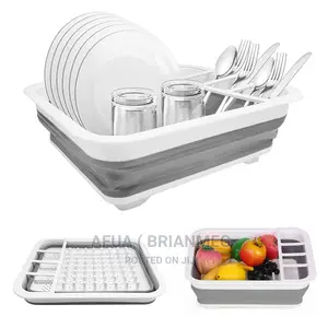 Folding DIY Silicon Dish Rack