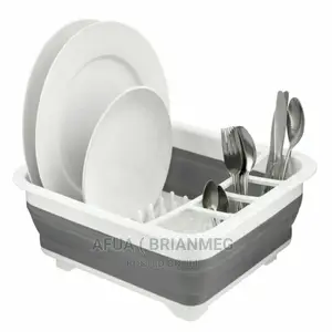 Folding DIY Silicon Dish Rack