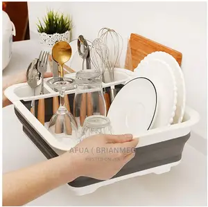 Folding DIY Silicon Dish Rack