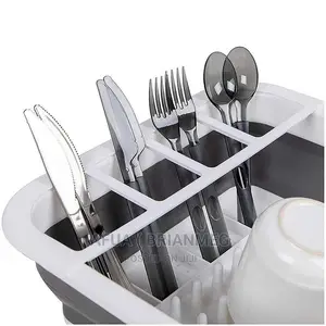 Folding DIY Silicon Dish Rack