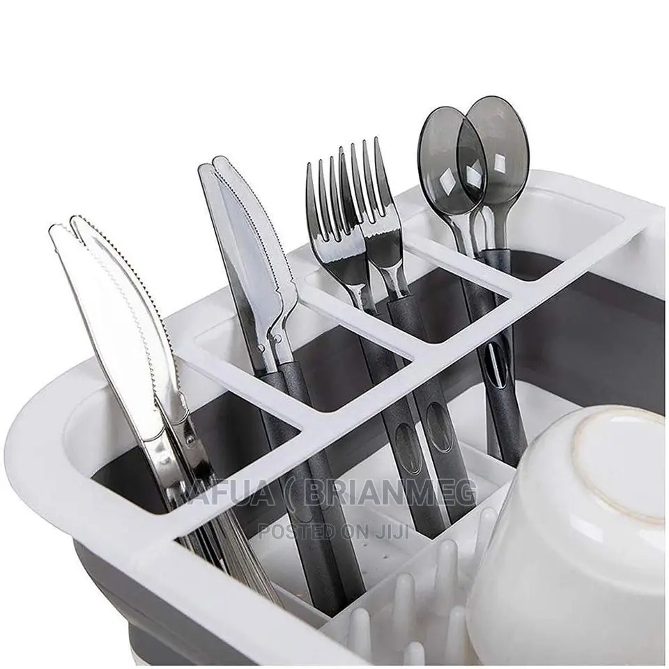 Folding DIY Silicon Dish Rack