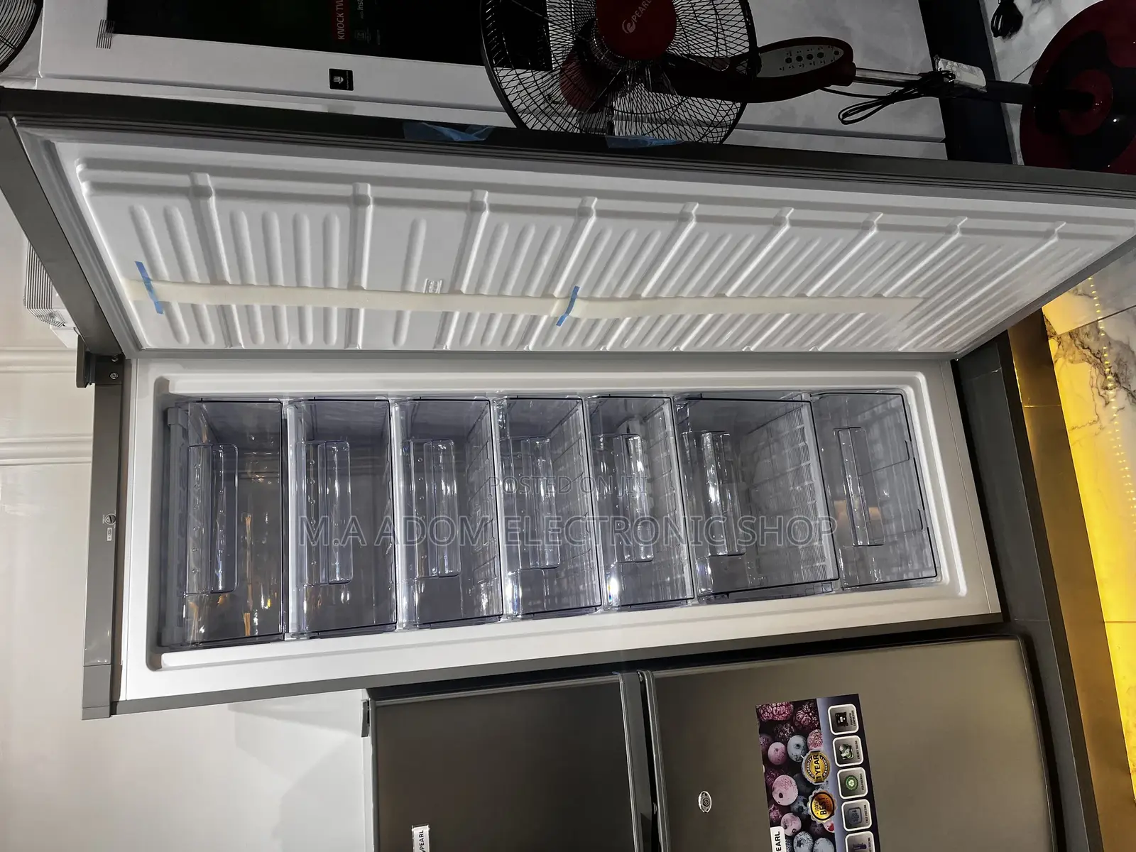 225litres Pearl Upright Freezer (Puf-370)