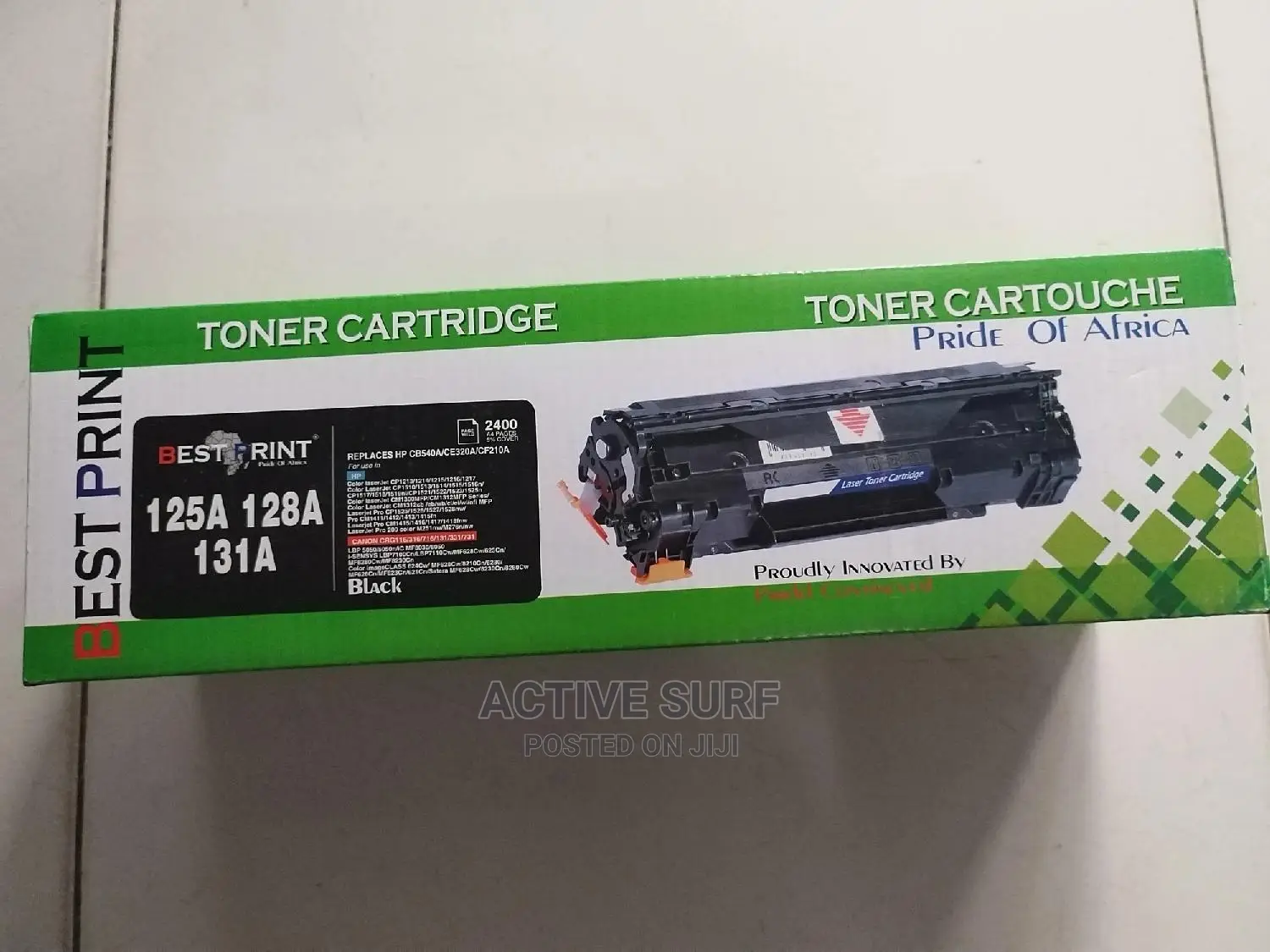 Hp Compatible 125a 128a 131a (Black) Toner Cartridge.