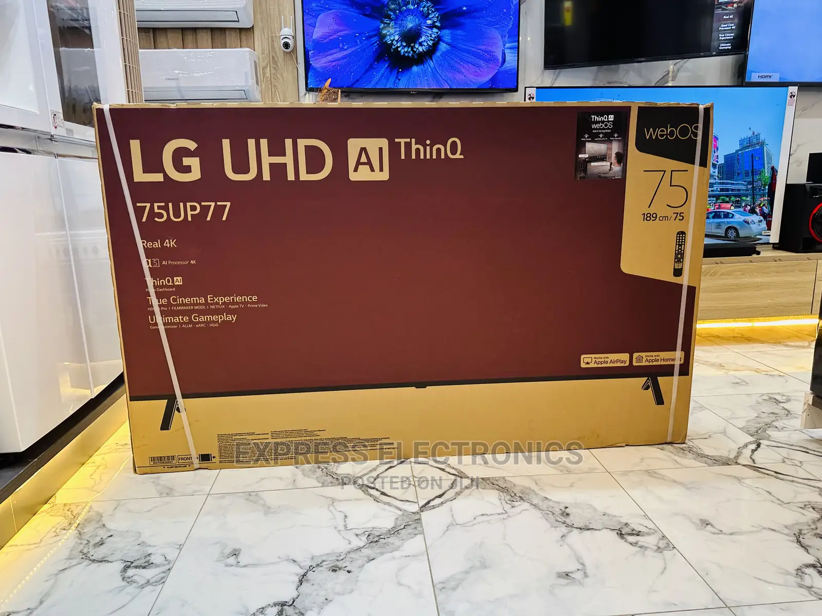 75”UHD Smart Tv Up7750 LG