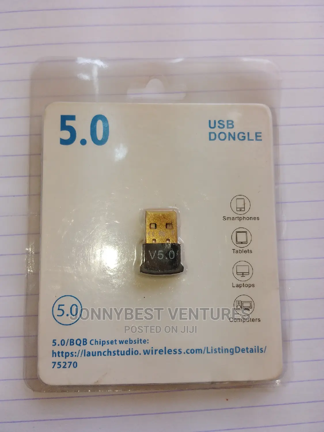 Original USB Bluetooth Dongle 5.0 Speed